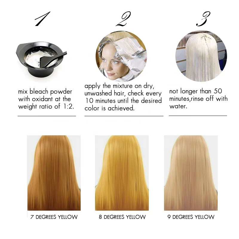 KARSEELL OEM/ODM Low Price Natural Mild Formula Dust Free Hair Bleaching Powder Factory Wholesale