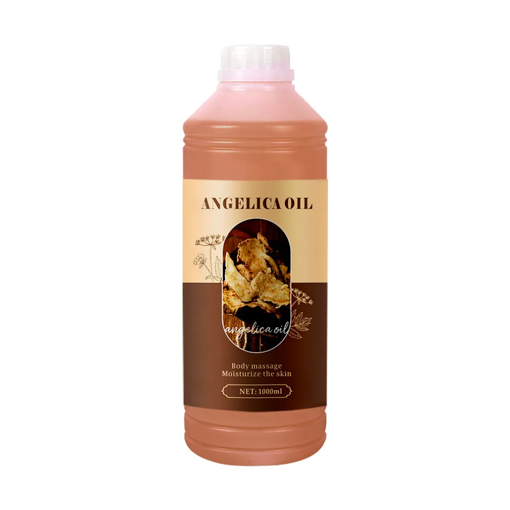 100% Organic Pure Carrier Angelica Oil with Natural Herbal Ingredients Moisturizing the Skin for Both Men and Women 1000ml