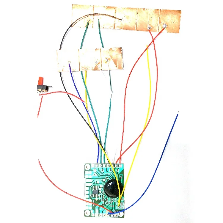 Custom interactive sound effects Cartoon Cat Talking Smart Doll Toy PCB Early Learning Story Machine With Touch Sensor