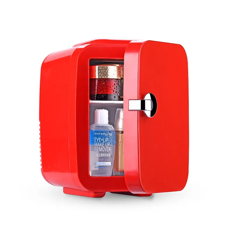 
4L 12V DC portable cosmetics small mini refrigerator hotel mini fridge facilitate 
