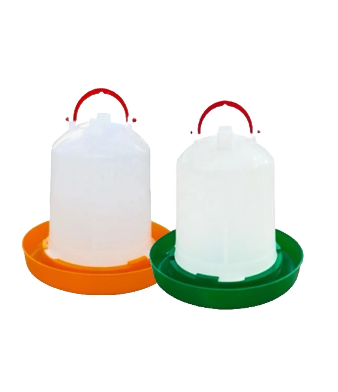 New Arrivals Large Capacity Portable Plastic Chicken Automatic Poultry Waterer Bucket For Chickens Ducks Geese Retail Farms