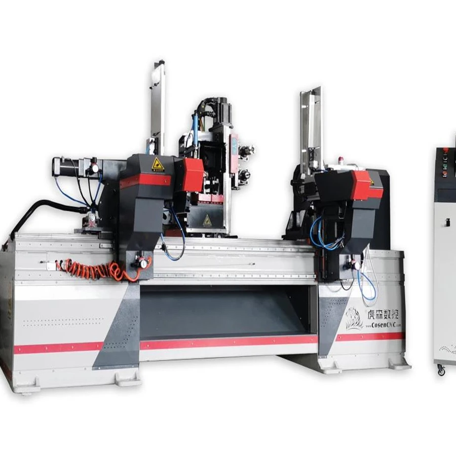 4-Axis Multi-spindle wood machining machine