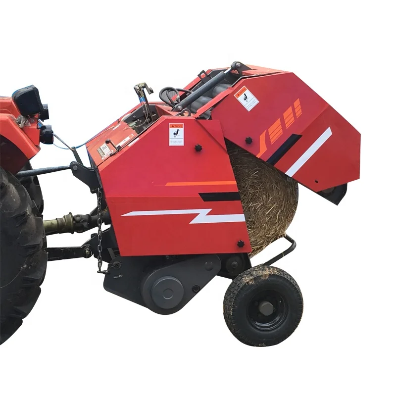 High Efficiency cheap round baler machine pack corn silage factory hay bales equipment