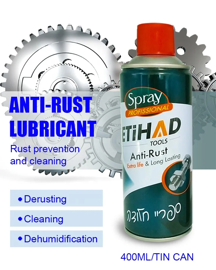 Factory Oem Anti Rust Lubricant Remover Rust Prevent Lubricant Oil Spray Auto Anti-rust Lubricant Spray Base Oil
