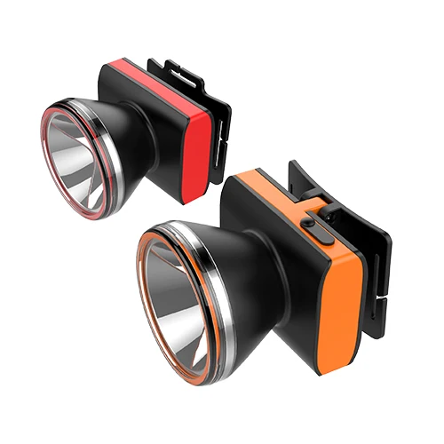 Rechargeable long working hours high illumination recycle lithium battery led head light with competitive price