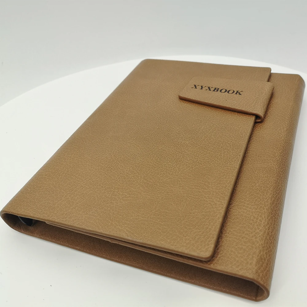 Eco-friendly Custom Cheap Recycled Executive Notebook With Eco Friendly Pen Attached