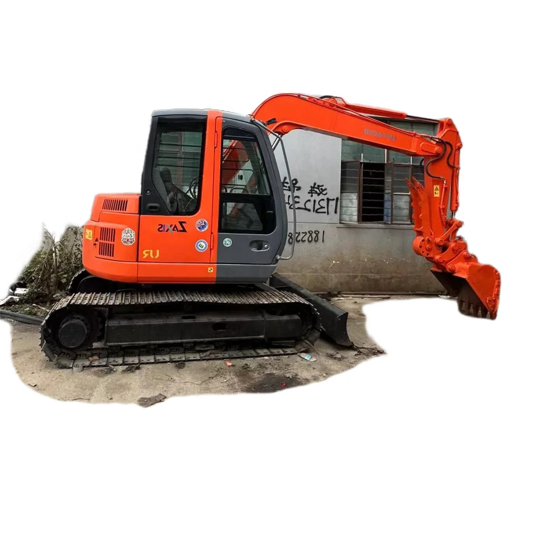 7 t Used Original Japan Hitachi ZX75us excavator with high quality low price for sale in Shanghai ZX70/60/55