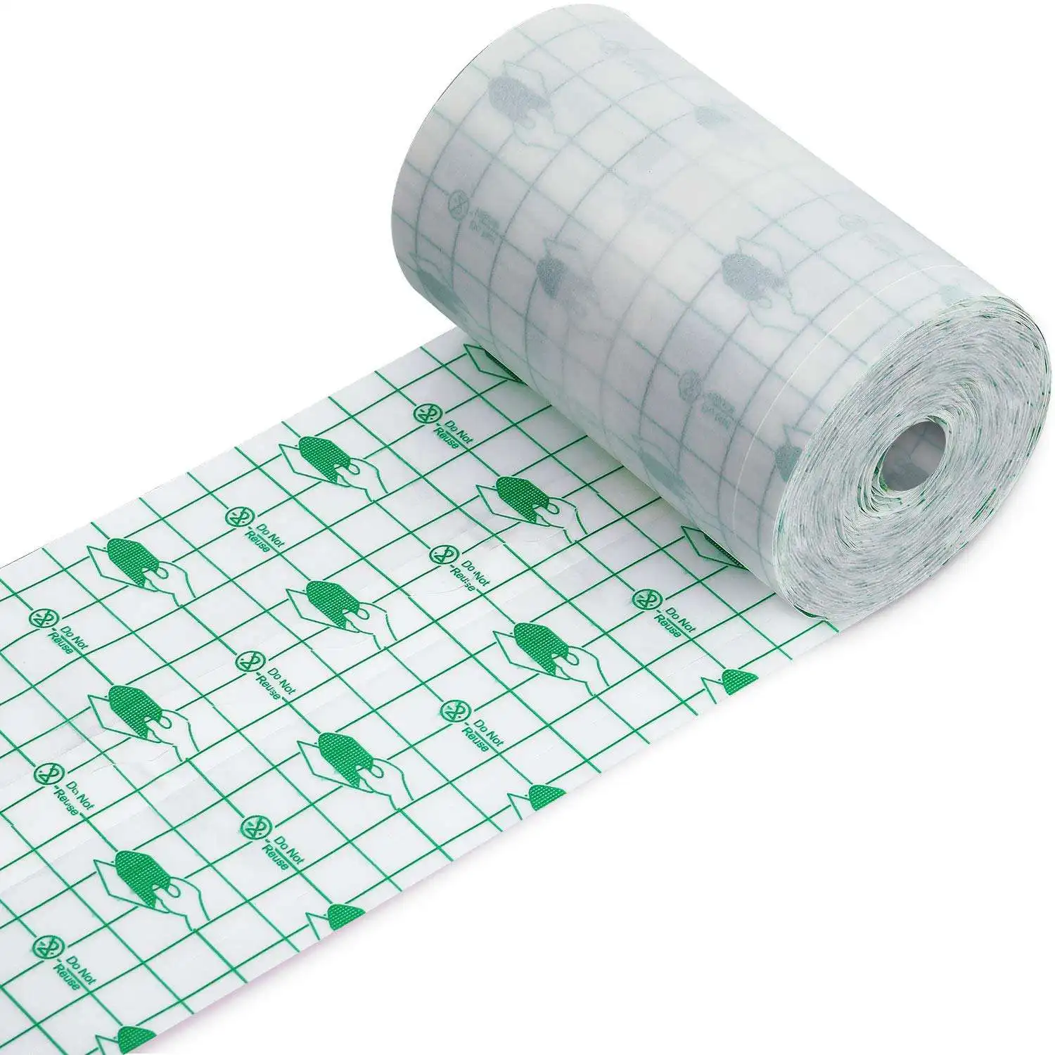 6 Sizes Transparent Dressing Adhesive Bandage Clear Tattoo Shower Patch Medical Adhesive Wound Roll Waterproof PU Film Dressing