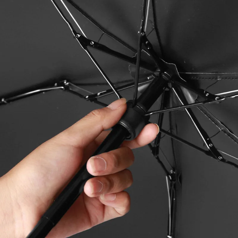 High Quality 19inch 6 panels 190T Pongee Light Weight Colorful Maple Leaf Foldable Sunscreen Gift Umbrella