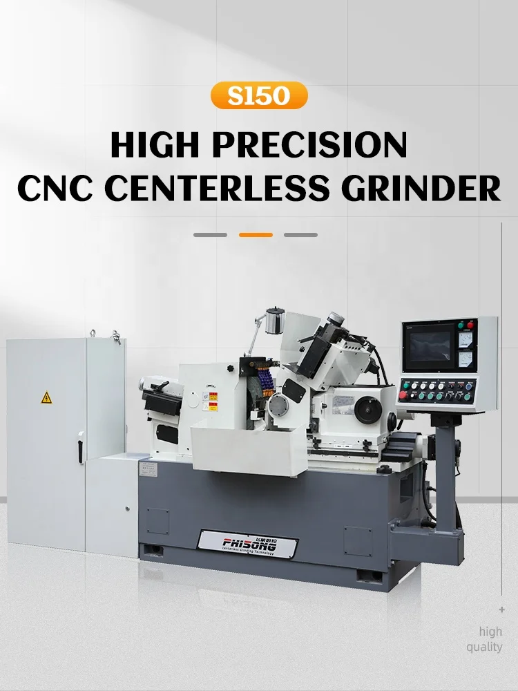 S150 High-precision CNC centerless grinder with  Easy maintenance, simple operation and high quality