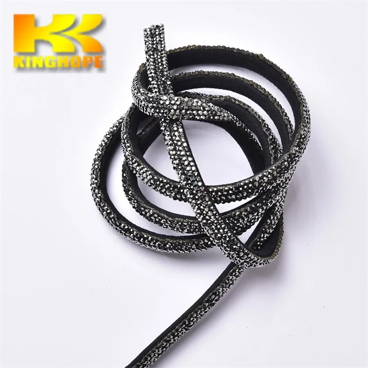 5.5CM 3 LINES 4 LINES 5 ROWS rhinestone diamond ropes strap for woman sandals vamp Capelladas