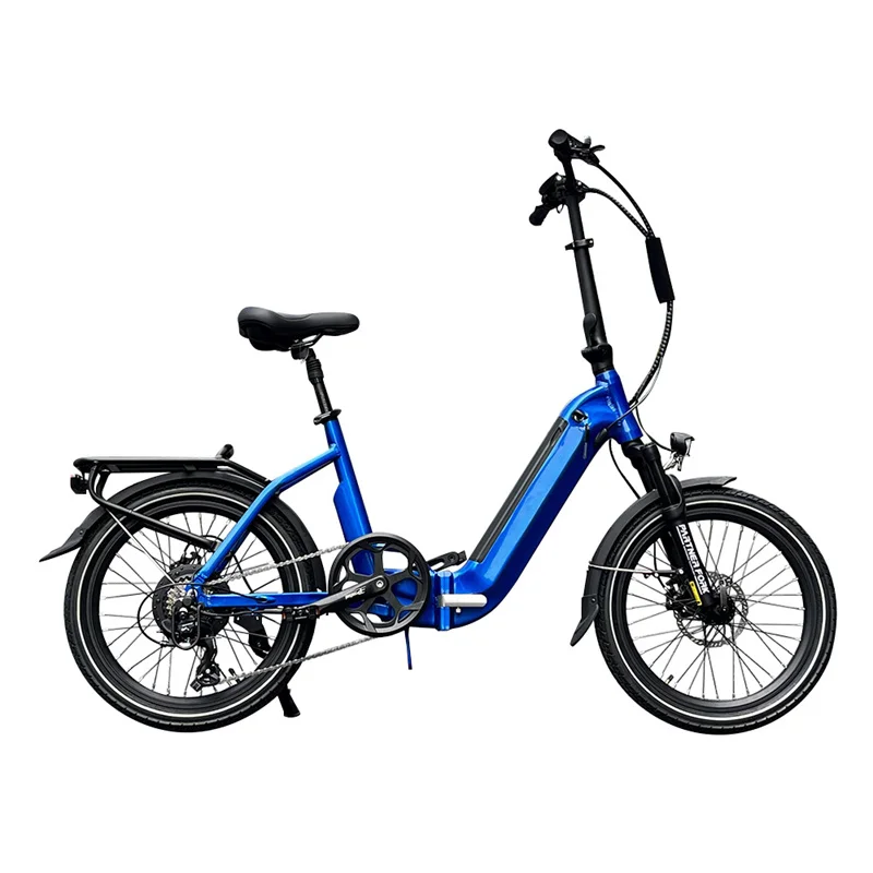 Lantu Ebike 20 Inch 500w Lightweight Aluminum 48V Lithium Hidden Battery Folding Electric Bike