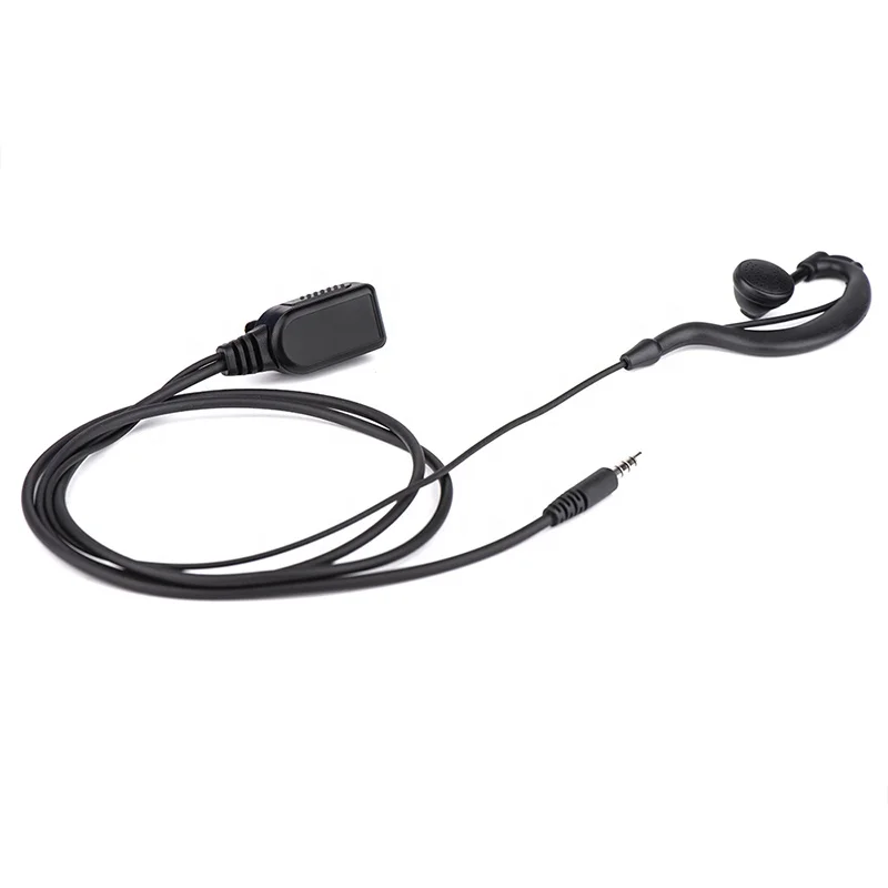 Portable earpiece for walkie talkie  two way radio earphone apply to security guard for Inrico T310 Intercom