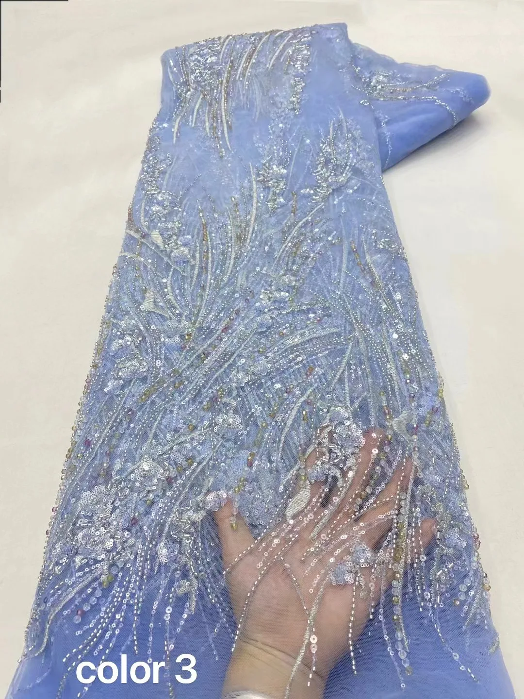 Manufacturer Wholesale Prices Lace Summer Fashion White Lace Bridal Fabric Olive