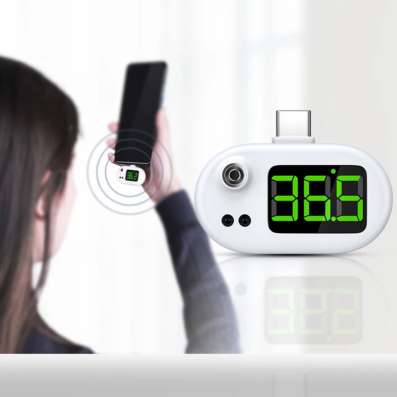  OEM alarm Non Contact Digital Body Thermomete household portable Smart USB