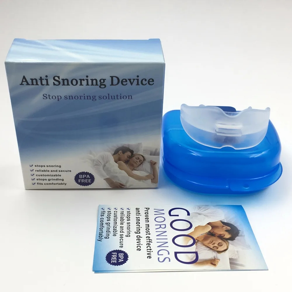 Professional Moldable Dental Anti Snoring Mouth Guard Sleep Aid Night Mouth Guard