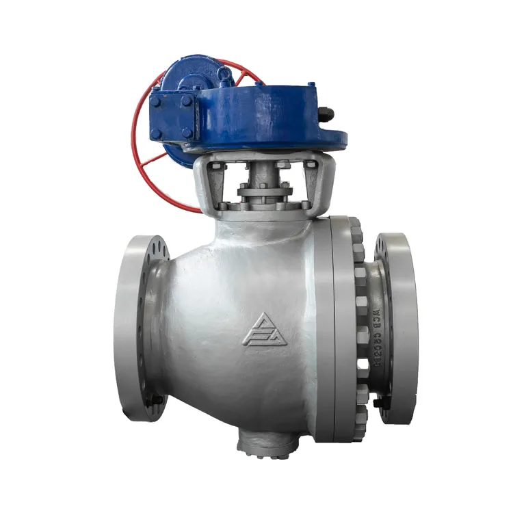 Ball Valve WCB Stianles Steel Manual Flanged Fixed Ball Valve
