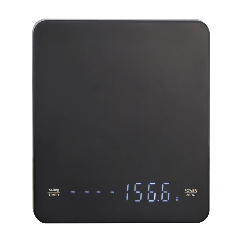 OEM ODM Household Kitchen Scale Drip Coffee Weighing Scale Anti-Slip 3kg 0.1g Electronic Coffee Scale With Timer