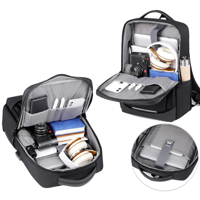 Custom Oxford Business Travel Backpack for Men Casual Sports Student Back pack Large Capacity Computer Bags Fashion Laptop Bags