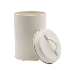 WeVi Sugar Coffee Tea Stainless Steel Storage Jar Metal Kitchen Canisters With Lid