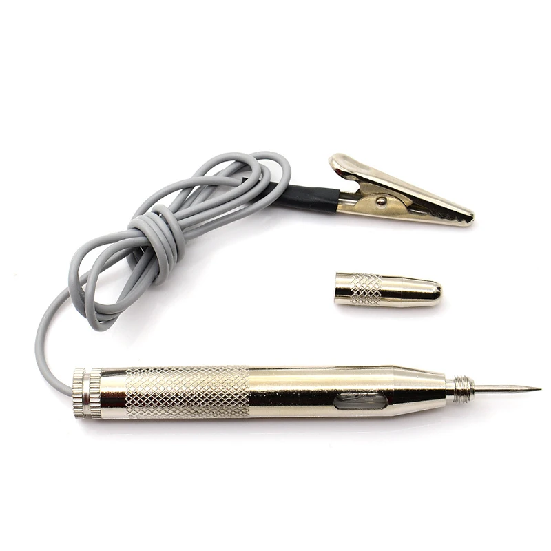 DC 6V 12V 24V Probe Light System Test Probe Lamp Auto Car Light Lamp Voltage Test Pen Detector Copper Circuit Tester