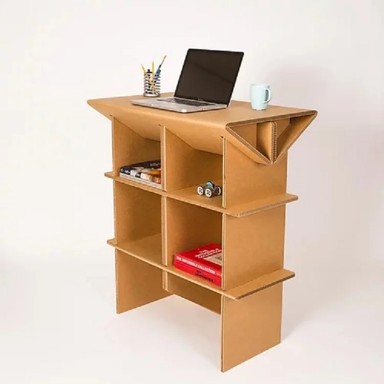 Hot Sale Customized Folding Cardboard Display Cardboard Furniture for Table and Chair