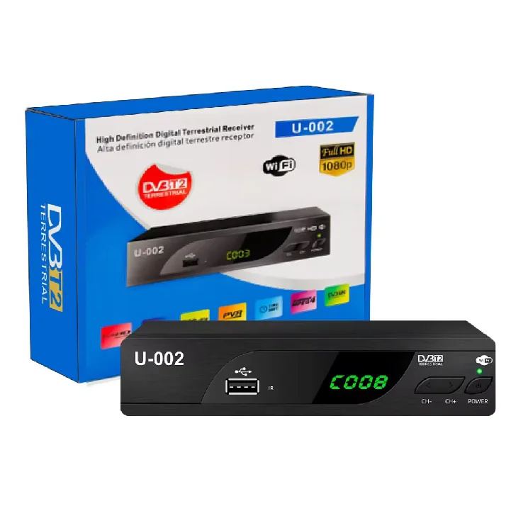 Full Hd AV U002 U001 1080P Ip GX6705 DVB T2 C STB телевизионная приставка