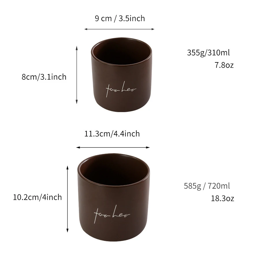 wholesale scent candle jar luxury handmade ceramic 3 wick  scented candle 310ml 720ml custom private label