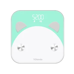 Portable electronic digital 180kg 396lbs cheap body analyser glass bathroom home scales