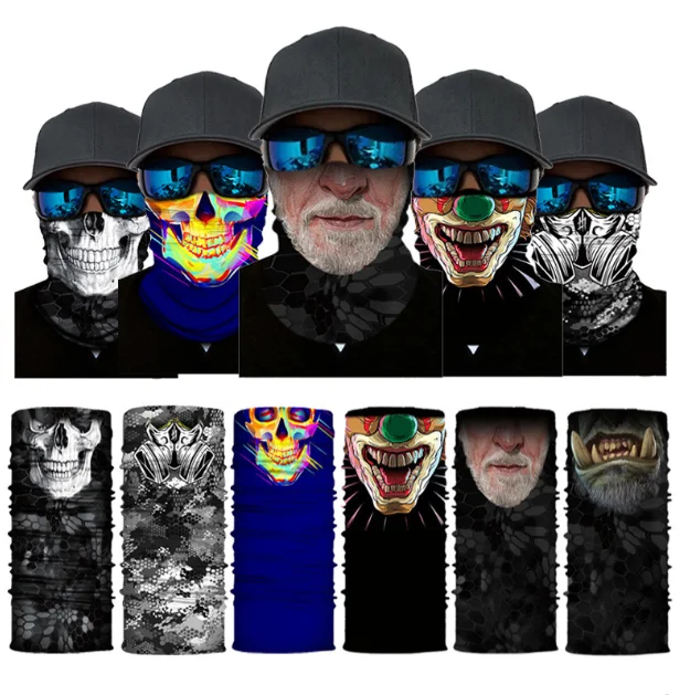 Cool Neck Gaiter Mask for Men & Women - Full Face Covering Balaclava