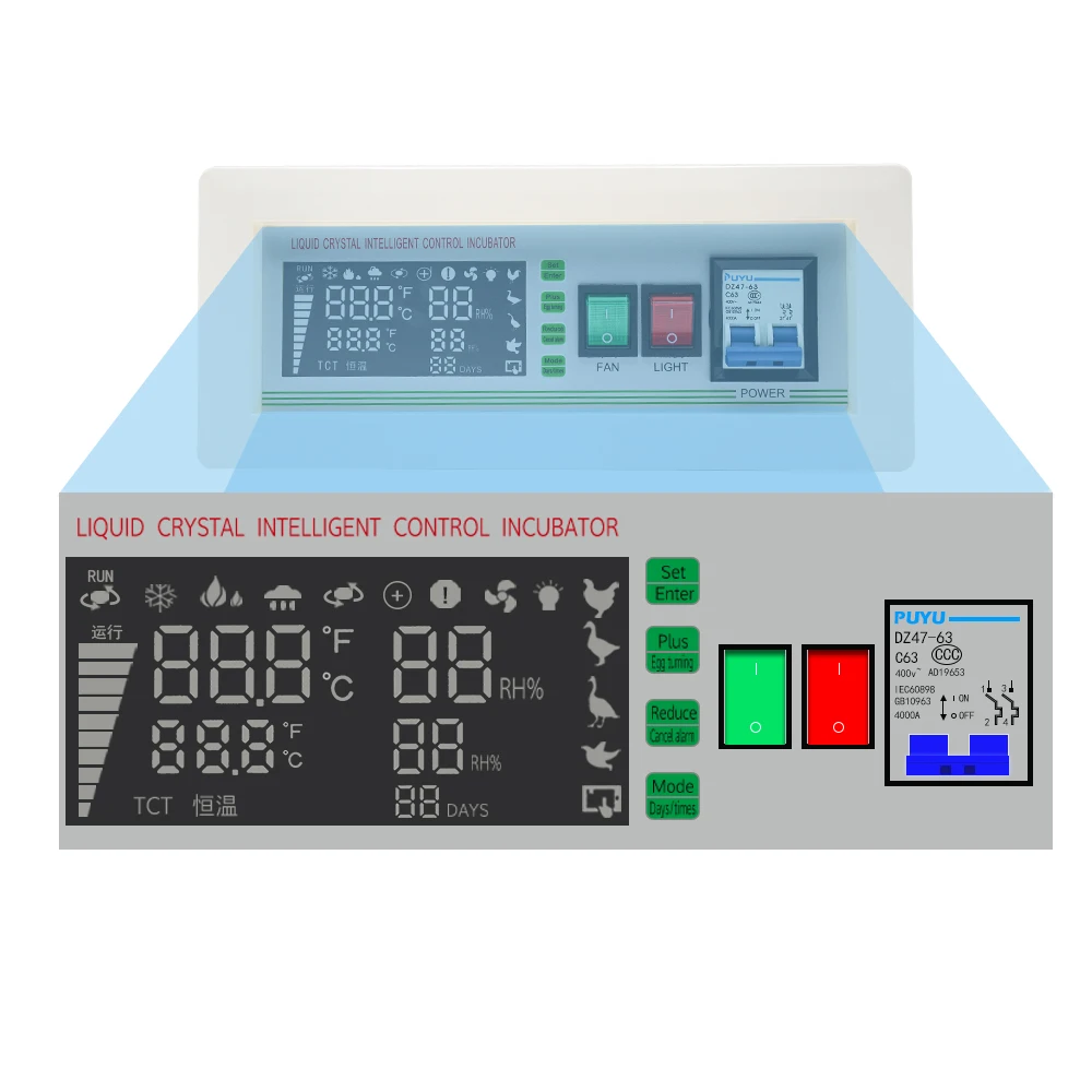 XM-18SD High quality Intelligent Control 4 Layers Eggs Incubator Fully Automatic For Hatching Eggs with Egg Incubator