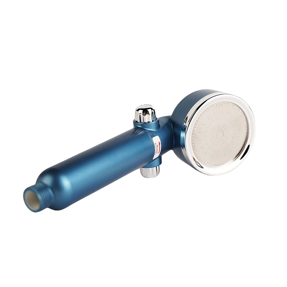 BRISK OEM wholesale multi function shower head micro bubble vitamin C shower head with purifier filter for bathroom