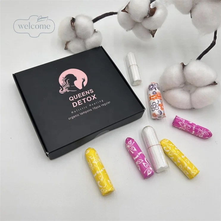 Free shipping items NEW Trending products 2024 wholesale brand name non applicator private label organic cotton tampons