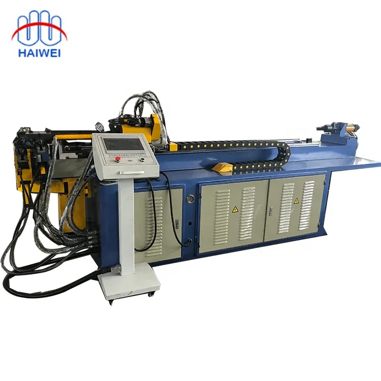 
50NC hydraulic semi automatic manual bending machines pipe and tube bending machine 