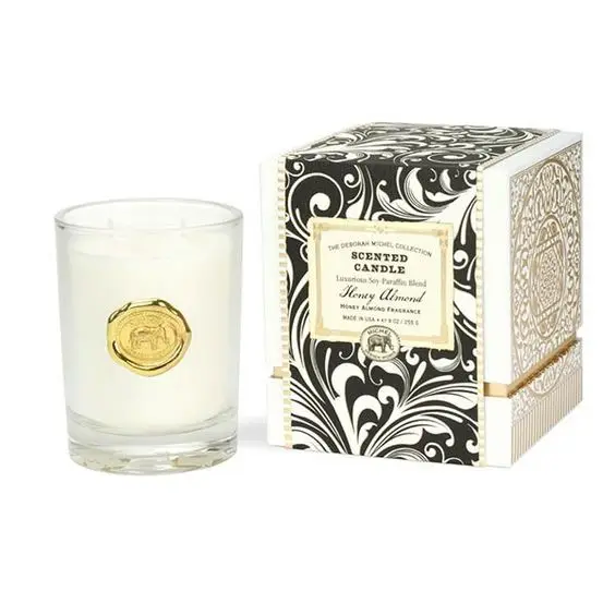 Popular Design Cardboard Plain Color Home Candle Boxes Black Rose Gold Candle Jars With Lids Holder Packaging Boxes Luxury