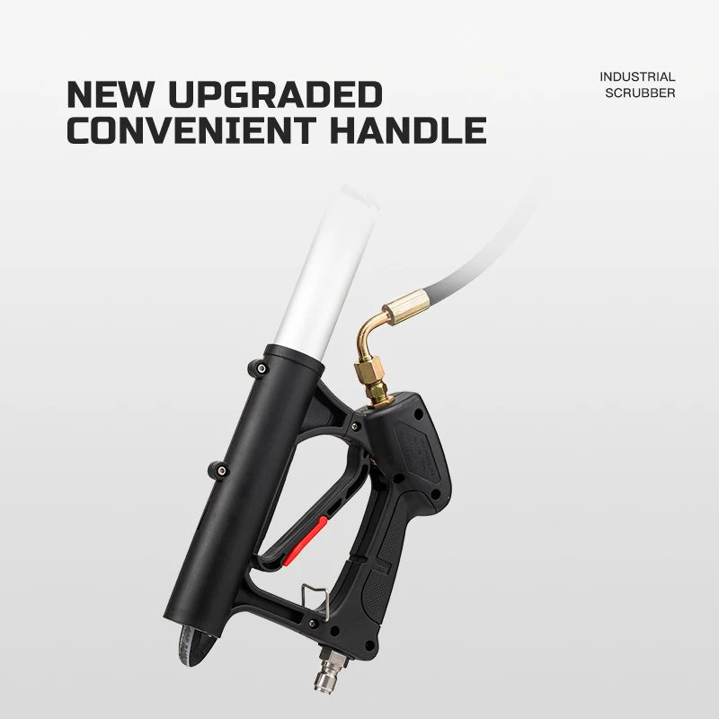 High Pressure Washer Car Washer Accessories Eight-piece Telescopic Rod Set Strap Lengthened Washing Machine Water Gun Rod