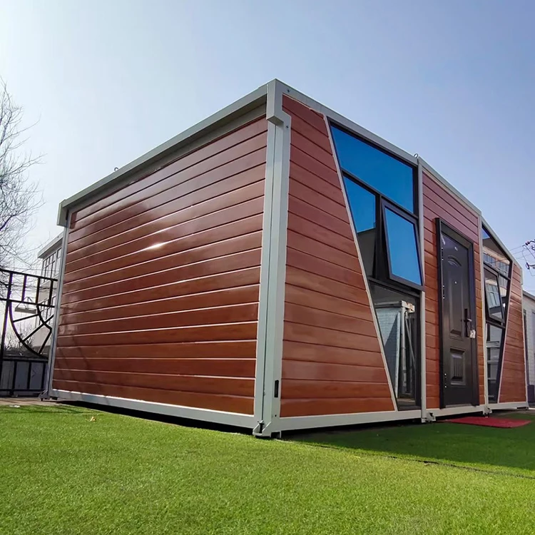 factory prefab mobile foldable tiny homes on trailer wheels portable folding prefabricated container house with kitchen