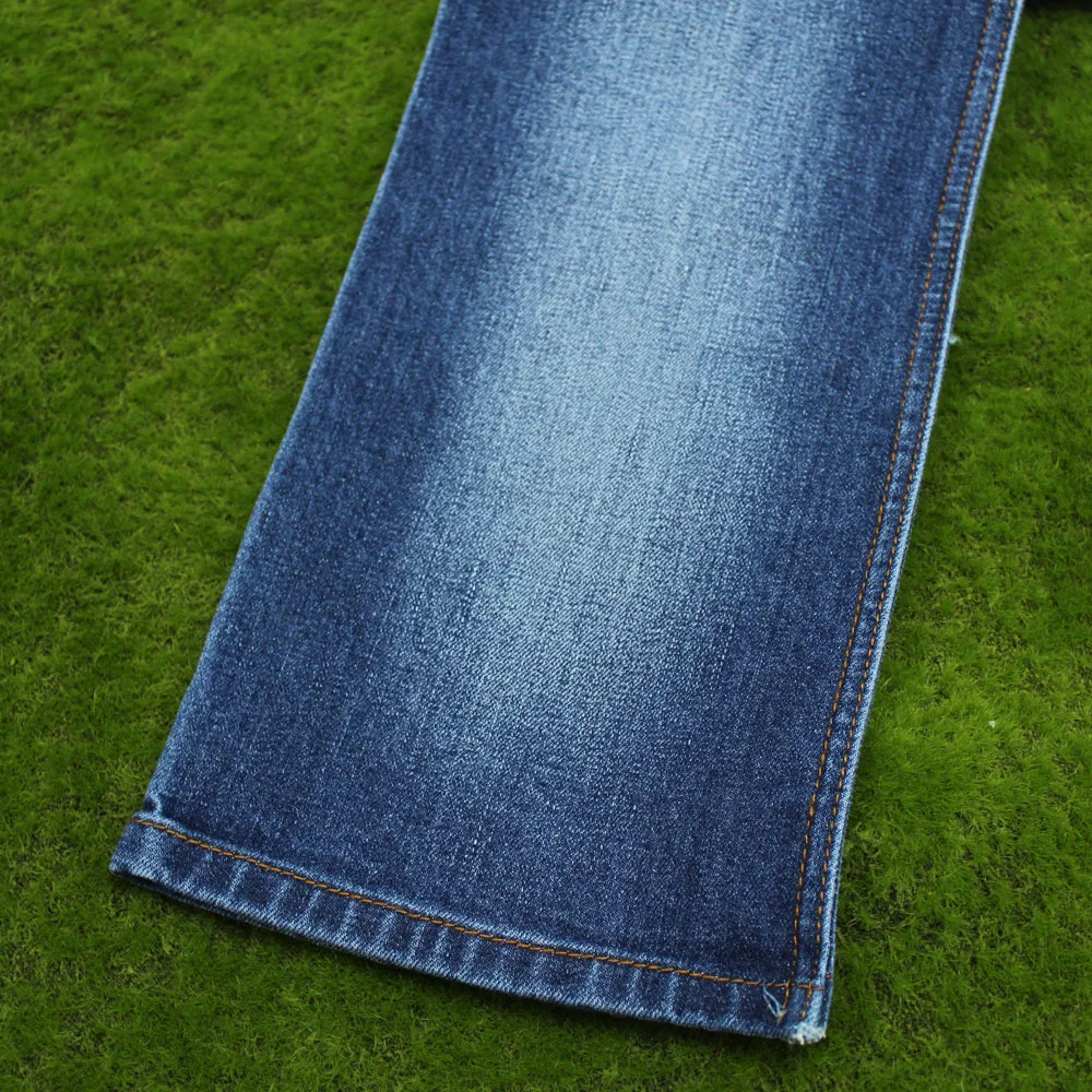 11oz blue grey good quality cotton spandex denim fabric confrim order in Denmark