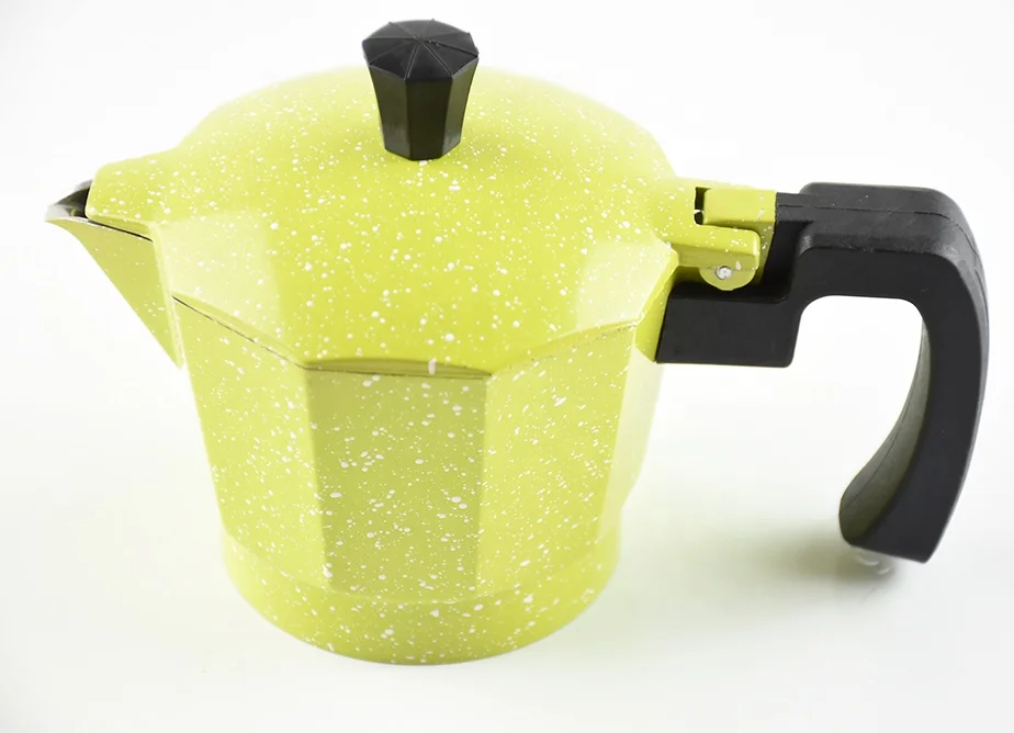 stovetop coffee maker with strong handle