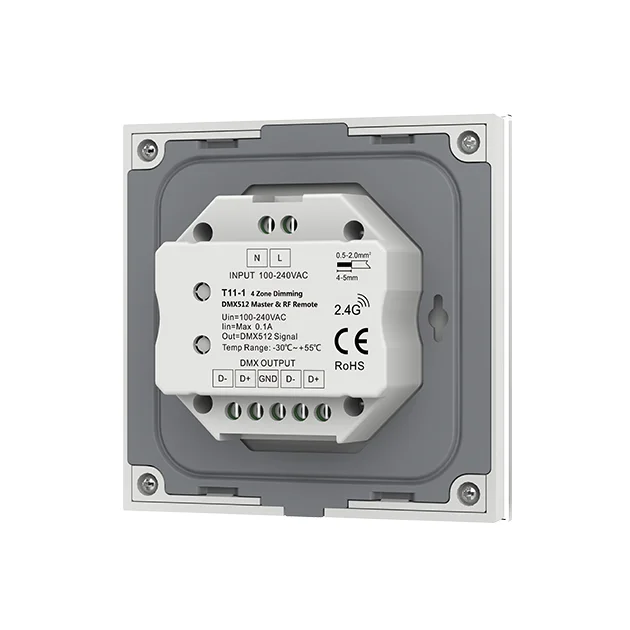 T11-1-W Touch Panel DMX512 Led Controller