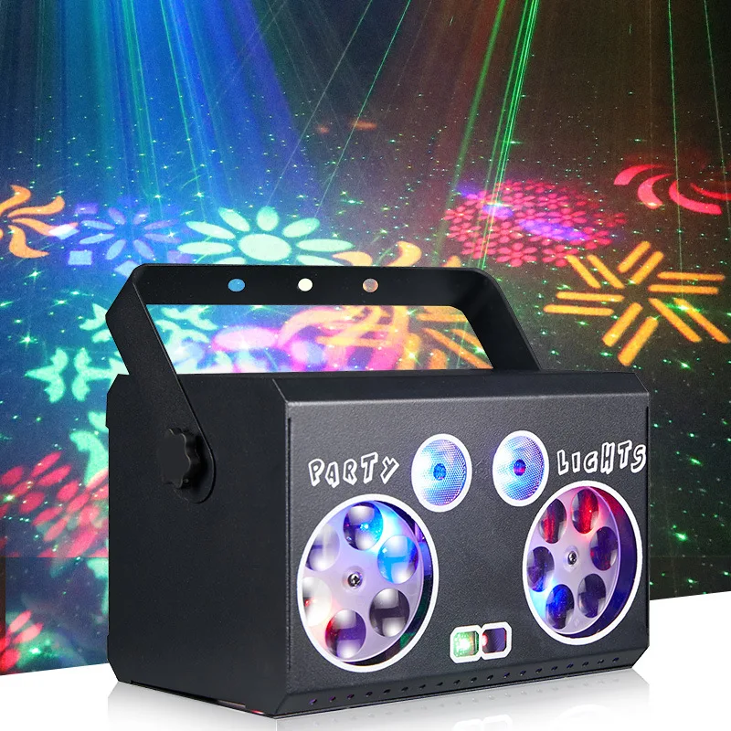 OEM/ODM китайская фабрика поставка сценический свет новый дизайн DIY DJ Disco Party Light RGBIC атмосфера музыкальное лазерное сценическое освещение