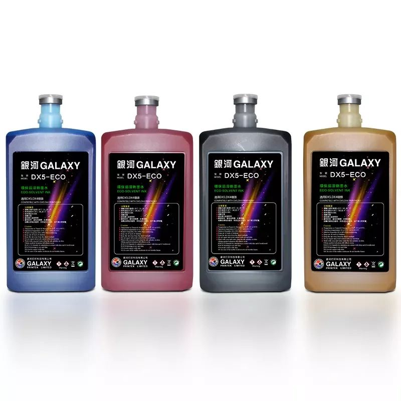 original galaxy ink eco solvent for xp600 eco-solvent ink galaxi galaxy eco solvent ink