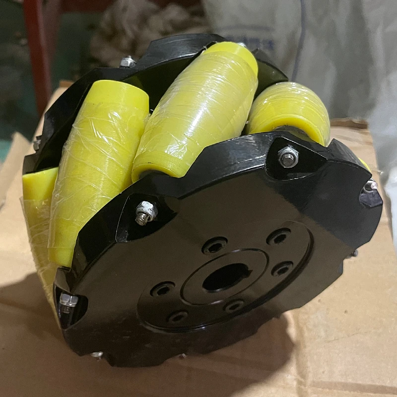 Factory direct sale high quality heavy duty industrial grade mecanum wheel polyurethane and aluminum alloy material mecanum whee