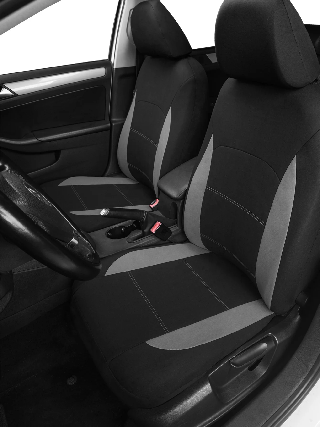 2023 новый модный дизайн на заказ 4 сезона розовый оранжевый полиэстер 5 мест универсальный чехол для сиденья автомобиля полный комплект ткани