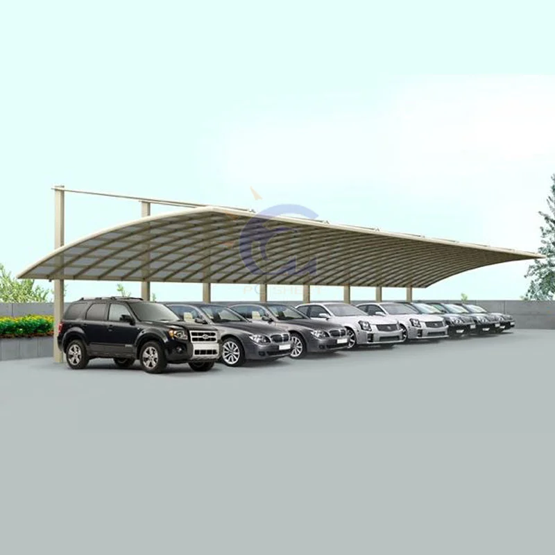 polycarbonate cantilever carport metal garage for sale price
