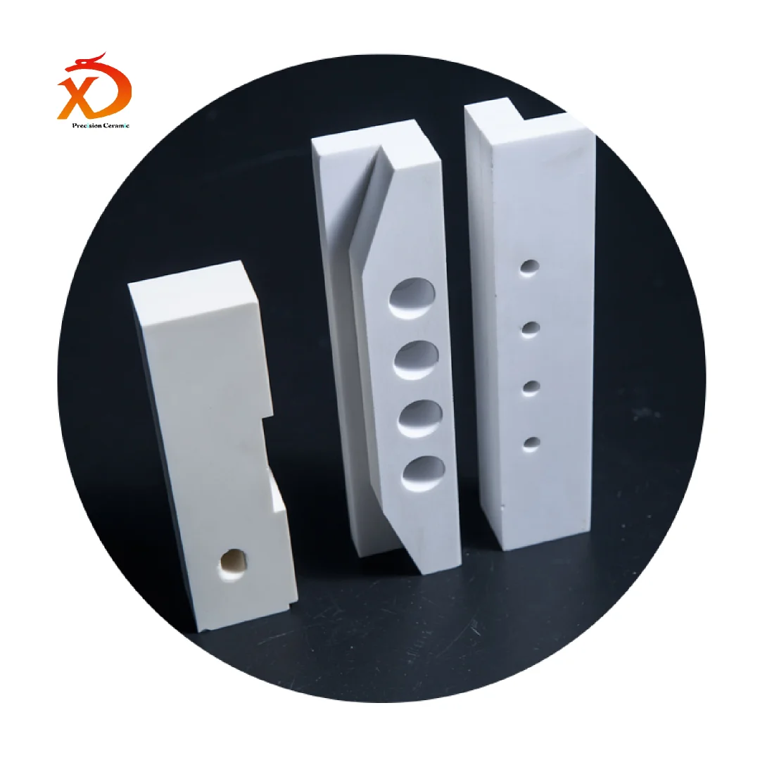 insulator alumina block 99% alumina ceramic insulator block brick tile parts