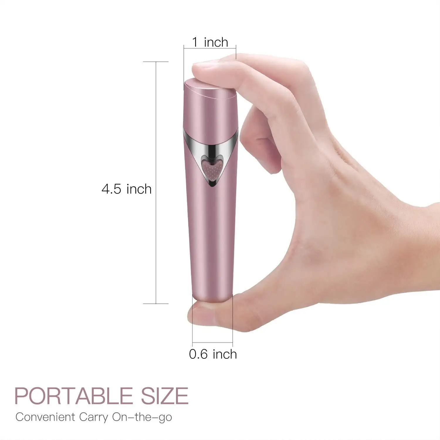 Instock Women Facial Soft Touch Epilator Hair Remover Lipstick Trimmer Hair Removal Shaver