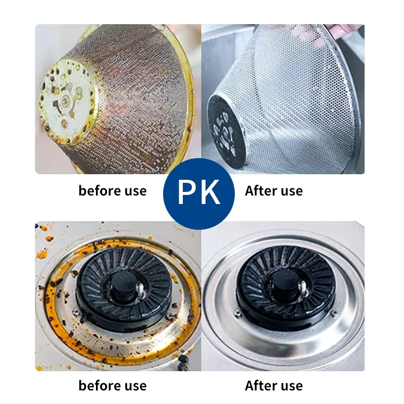 2024 Hot-selling Kitchen Range Hood Cleaning Spray and Grease Cleaner Stain Remover