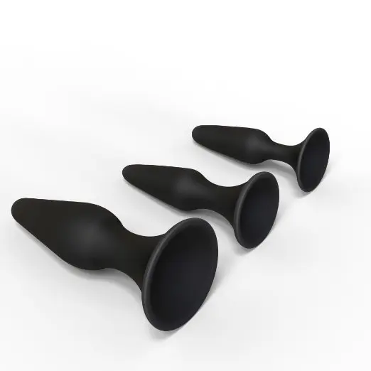 Factory Online Direct Sale Custom Available Plug Anal Sex Toys Anal Trainer and Stretching 30pcs/carton ROHS,CE CN;GUA Black OEM