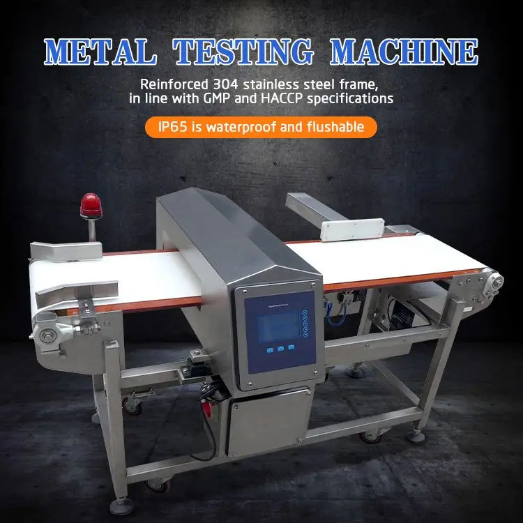 New Product Foodfood Grade Metal Detector Metalmetal Detector For Food Processing De Metalesfood Industry